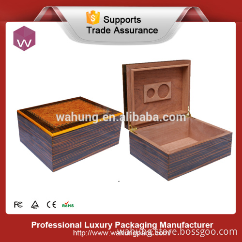 Antique Wooden Cedar Cigar Box/High Quality Cigarette Box Packaging